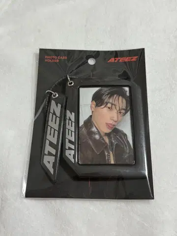 ateez 선 라인프렌즈 팝업 트레이딩 카드 홀더