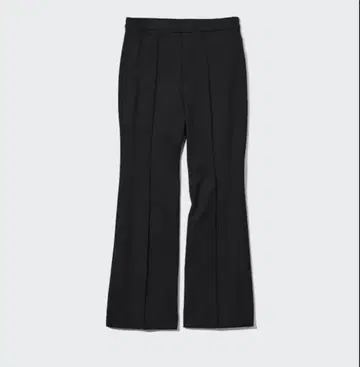 유니클로 이지 플레어 팬츠 S 사이즈 블랙 UNIQLO 레깅스 팬츠
