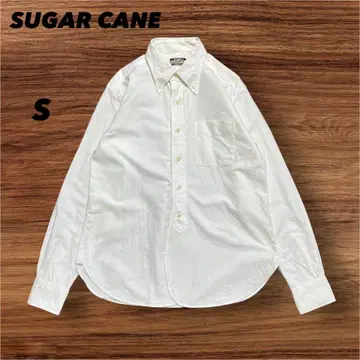 SUGAR CANE 슈가케인 옥스퍼드 셔츠 화이트 화이트 S