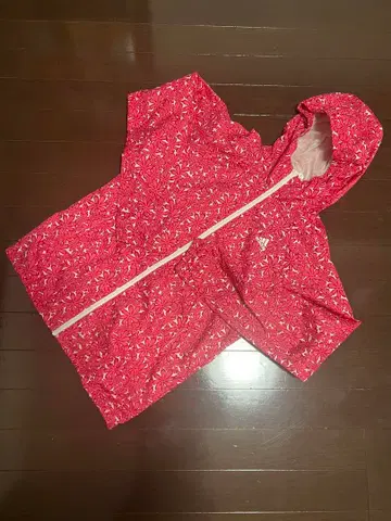 꽃무늬 후드 부착 저리 핑크 아디다스