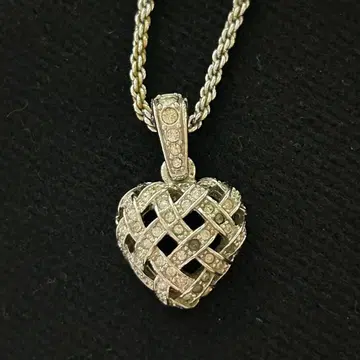 SWAROVSKI(스와로브스키) 목걸이 하트 크리스탈 1020