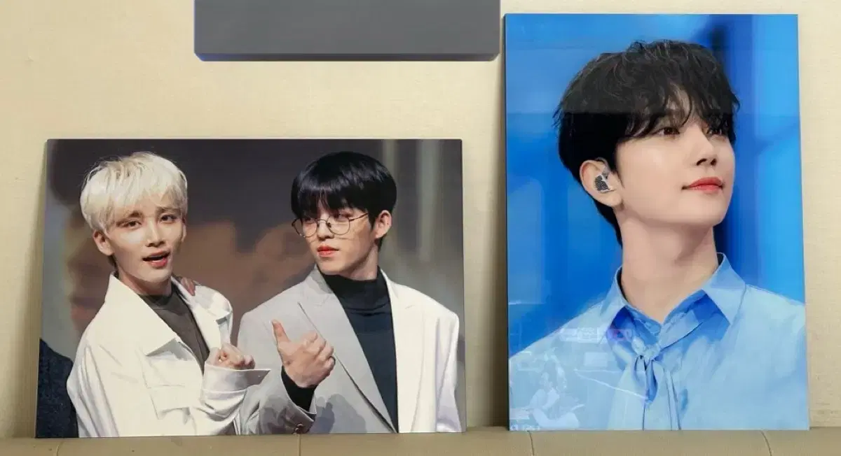 세븐틴 애정조 에스쿱스 정한 조슈아 a2 아크릴 유광 액자
