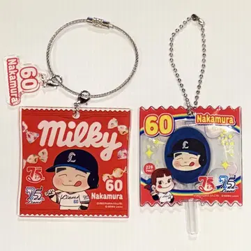 나카무라 고야 세이부 라이온즈 페코짱 아크릴 참 캔디풍 키링
