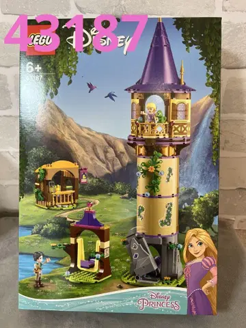 레고 LEGO 레어 디즈니 프린세스 라푼젤의 탑 43187