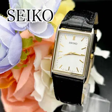 작동 손목시계 SEIKO 세이코 남성용 벨트 새상품 배터리 E24
