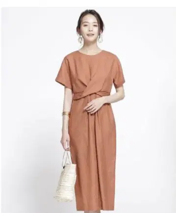 새상품급 나노 유니버스 반팔 원피스 36