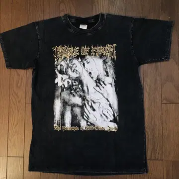 Cradle of Filth L 밴딩 티셔츠 락 티셔츠
