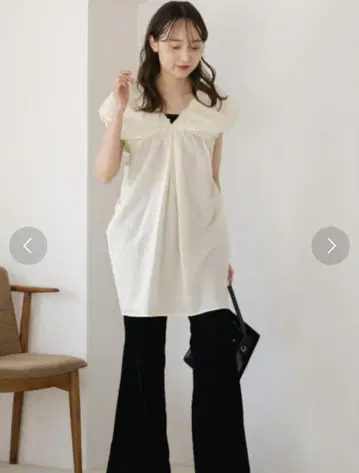 kastane 벌룬 개더 튜닉