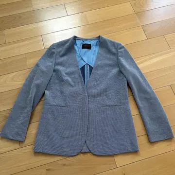 TOMORROWLAND 노카라 자켓 블루