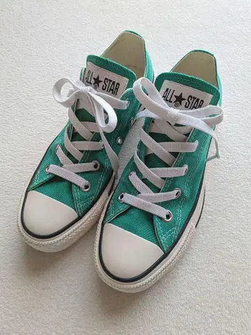 컨버스 ALL STAR 스니커즈 그린 23cm