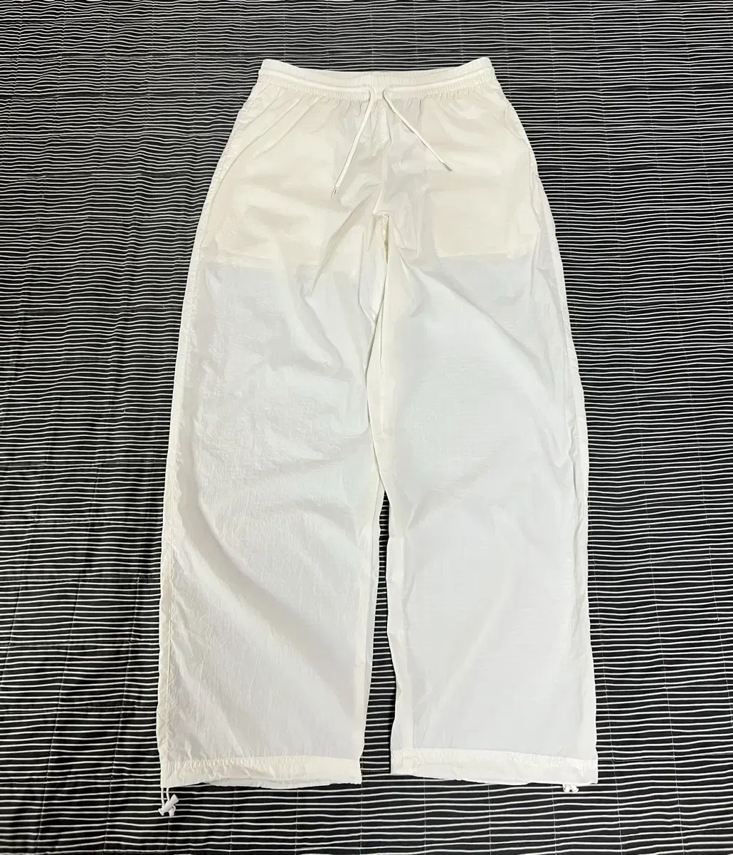 Codegraphy Cool Nylon String Pants Cream M