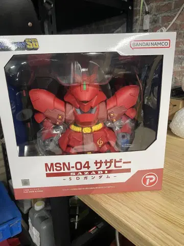 기동전사 건담 MSN-04 사자비 점보 소프트 비닐 피규어 SD