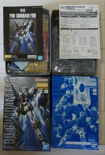 MG 건담 F90 + 미션 팩 B 타입 & K 타입 세트