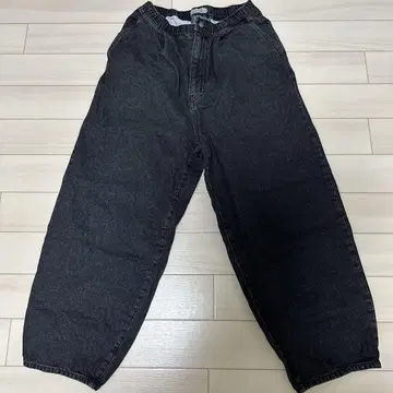 니코앤드 블랙 와이드 데님 테이퍼드