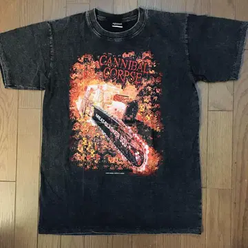 Cannibal Corpse L 밴딩 티셔츠 락 티셔츠