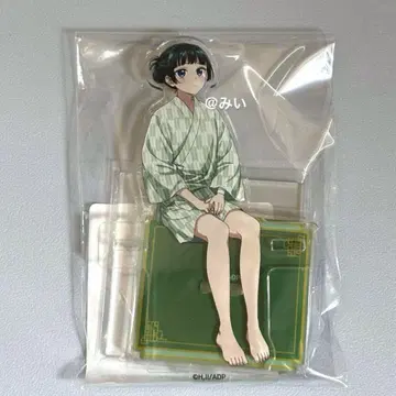 약사의 혼잣말 극락탕 앉은 아크릴 스탠드 고양이 고양이