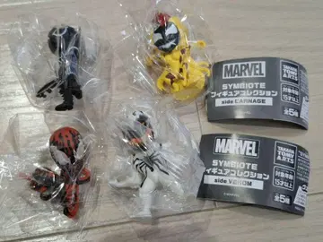 MARVEL SYMBIOTE 피규어 컬렉션 4개 세트