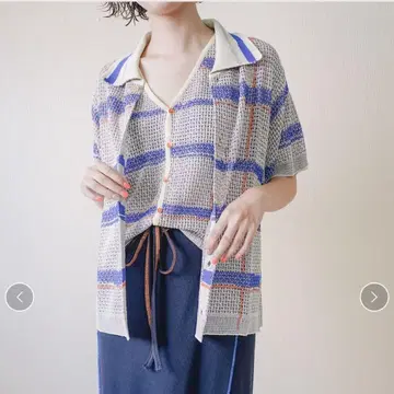 PAMM 투명 공기 체크 메쉬 폴로
