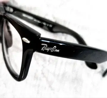 Ray-Ban 블랙 안경 무도수