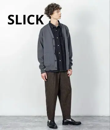 SLICK 슬릭 더블 에어 니트 가디건
