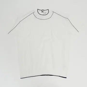 E06350 새상품 F/CE. WASHABLE KNIT 니트 티셔츠 L