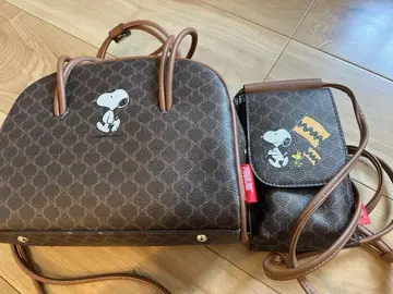 스누피 2개 세트 숄더백
