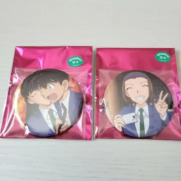 명탐정 코난 플라자 베니의 수학여행 캔뱃지