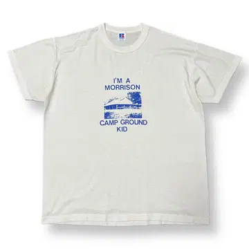 RUSSELL made in USA 사진 티셔츠 XL 남성용 구제 의류