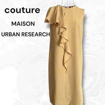 couture MASON 어반 리서치 슬리브리스 원피스 프릴 F