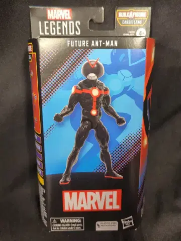 HASBRO 마블 레전드 빌드 어 피규어 캐시 랭 퓨처 앤트맨 6인치