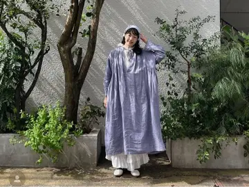 nest Robe 린넨 리본 레이스 스모크 원피스