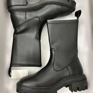 FRAY ID 랙 밑창 부츠 FWGS215314 사이즈 36 블랙