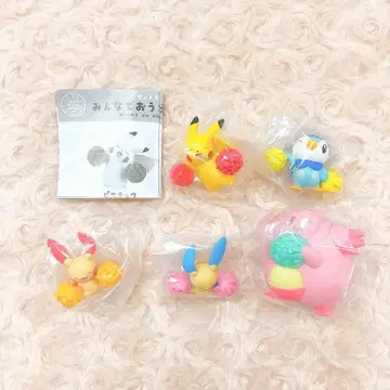 포켓몬스터 모두 함께 응원 마스코트 전 5종 풀 컴프