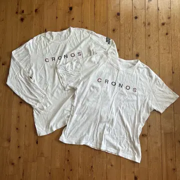 cronos 롱 T 셔츠 2개 세트