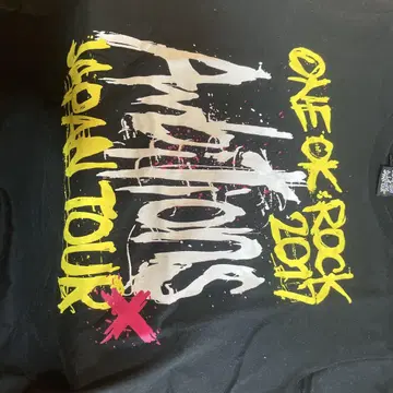 ONE OK ROCK 2017 JAPAN TOUR 티셔츠 S