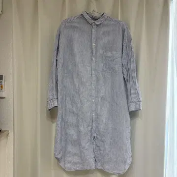 nest Robe 스트라이프 롱 셔츠 원피스