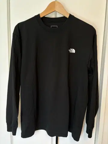THE NORTH FACE 블랙 롱 슬리브 티셔츠 L