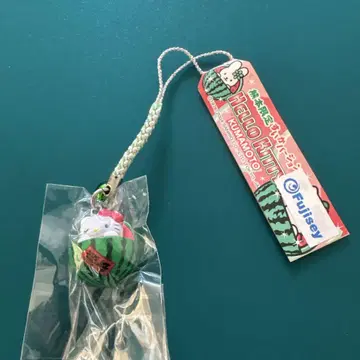 구마모토 한정판 지역 특산품 키티 네자케 수박 버전