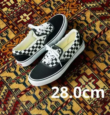 VANS ERAP 슬립온 에랩 BLACK/CHECK 28.0