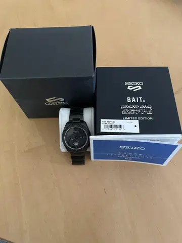 세이코 5 스포츠 BAIT 콜라보레이션 모델/철완 아톰 한정판 2000권
