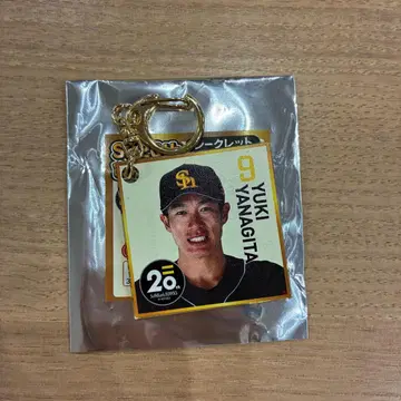 후쿠오카 소프트뱅크 호크스 야나기타 유키 색지풍 키링