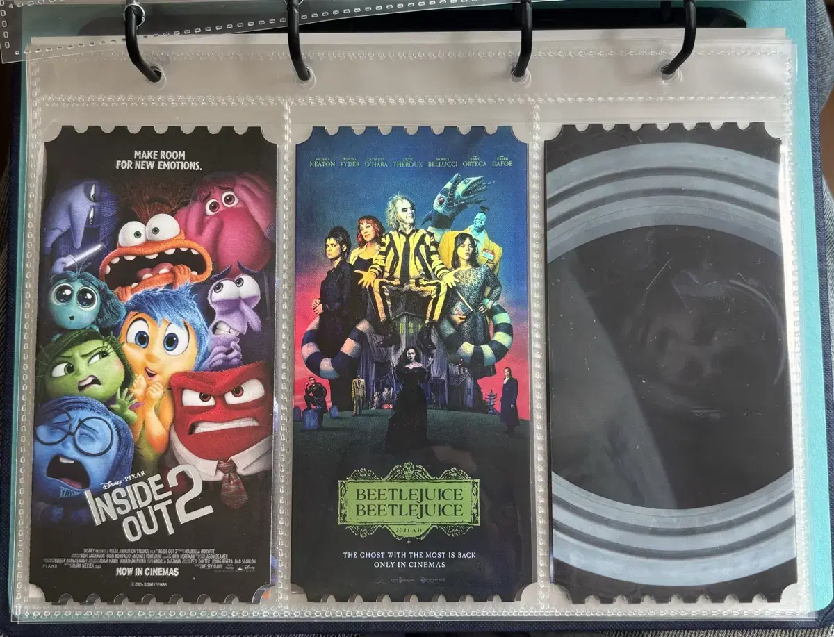Inside Out 2, Beetlejuice Beetlejuice, Gravity Original Ticket