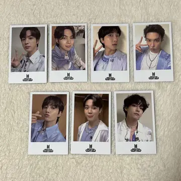 BTS FESTA 페스티벌 미공개 인스턴트 사진 세트