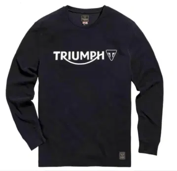 TRIUMPH 트라이엄프 와플 코튼 긴팔 티셔츠