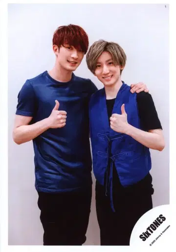 SixTONES NAVIGATOR 제시/교모토 타이가 공식 사진 *1장