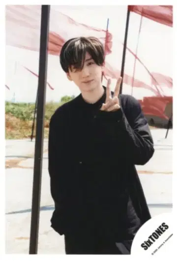 SixTONES 뉴에라 교모토 타이가 공식 사진 *1장