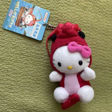 지역 키티 미에 한정판 이세 새우 키티 새우 마스코트 키링
