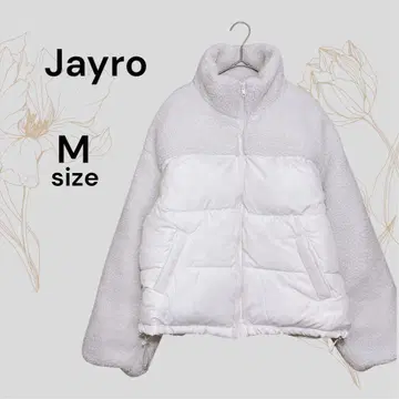 Jayro 자이로 새상품급 블루종 화이트 화이트 오버 사이즈 점퍼