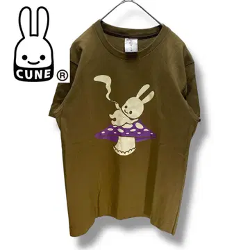 CUNE 독버섯 티셔츠 사이즈 S
