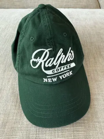 Ralph's Coffee 다크 그린 캡